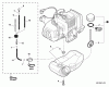 Echo SHC-225S - Shaft Hedge Trimmer, S/N: S86213001001 - S86213999999 Ersatzteile Fuel System  S/N: S86213001776 - S86213999999
