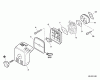 Echo PE-261 - Edger, S/N: 02001001 - 02999999 Ersatzteile Intake