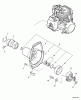 Echo PE-260 - Edger, S/N: 07001001 - 07999999 Ersatzteile Fan Case, Clutch
