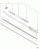 Echo SHC-261 - Shaft Hedge Trimmer, S/N: 06001001 - 06999999 Ersatzteile Main Pipe Asy, Flexible Driveshaft