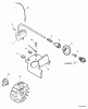Echo ES-255 - Shredder/Vacuum, S/N: P07213001001 - P07213999999 Ersatzteile Ignition, Cylinder Cover