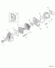 Echo ES-255 - Shredder/Vacuum, S/N: P07213001001 - P07213999999 Ersatzteile Intake