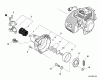 Echo PE-265S - Edger, S/N: S71311001001 - S71311999999 Ersatzteile Fan Case, Clutch