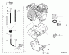 Echo PE-266 - Edger, S/N: T42811001001 - T42811999999 Ersatzteile Fuel System  S/N: T42811001125 - T42811999999