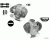Echo SHC-266 - Shaft Hedge Trimmer, S/N: T44012001001 - T44012999999 Ersatzteile Labels