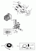 Echo HPP-1890 - Pressure Washer (1991 Models) Ersatzteile SEAL KITS, MOTOR HOUSING, HOSE, ACCESSORIES