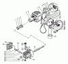 Echo HPP-1890 - Pressure Washer, S/N: 1457 - 1606 (1993 and 1994 Models) Ersatzteile Crankcase, Crankshaft, Piston, Electric Motor, Switch