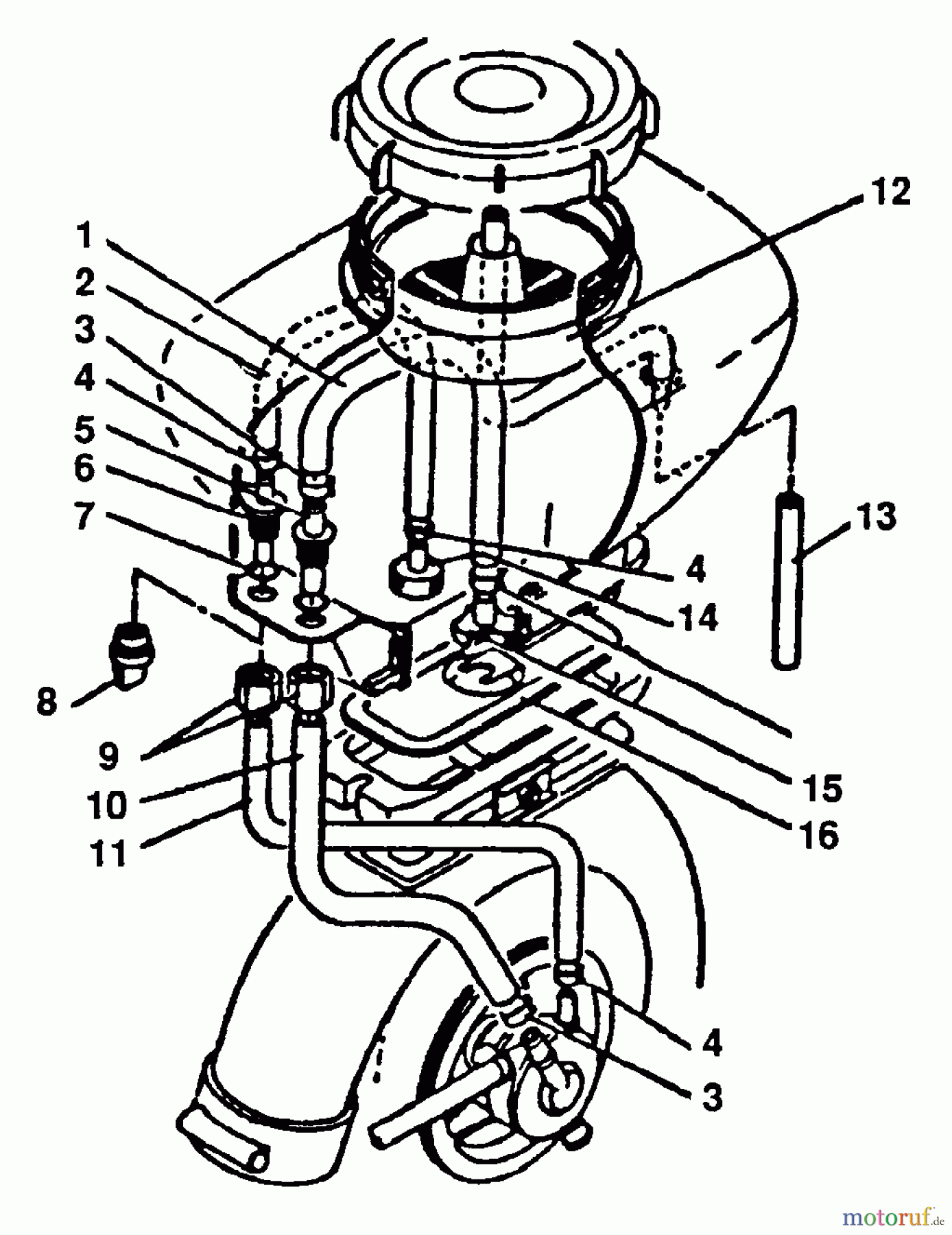 Echo Zubehör 99988800130 - Echo Liquid Pump Liquid Pump Hoses