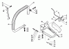 Echo CS-100 - Chainsaw Ersatzteile Handle