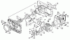 Echo CS-1001VL - Chainsaw Ersatzteile Engine, Exhaust, Crankcase, Intake, Exhaust