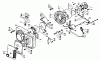 Echo CS-1001VL - Chainsaw Ersatzteile Ignition, Starter