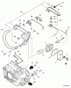 Echo CS-271T - Chainsaw, S/N: C21112001001 - C21112999999 Ersatzteile Intake, Control Handle