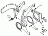 Echo CS-280EP - Chainsaw, S/N: 0120269 - 0313000 Ersatzteile Chain Brake