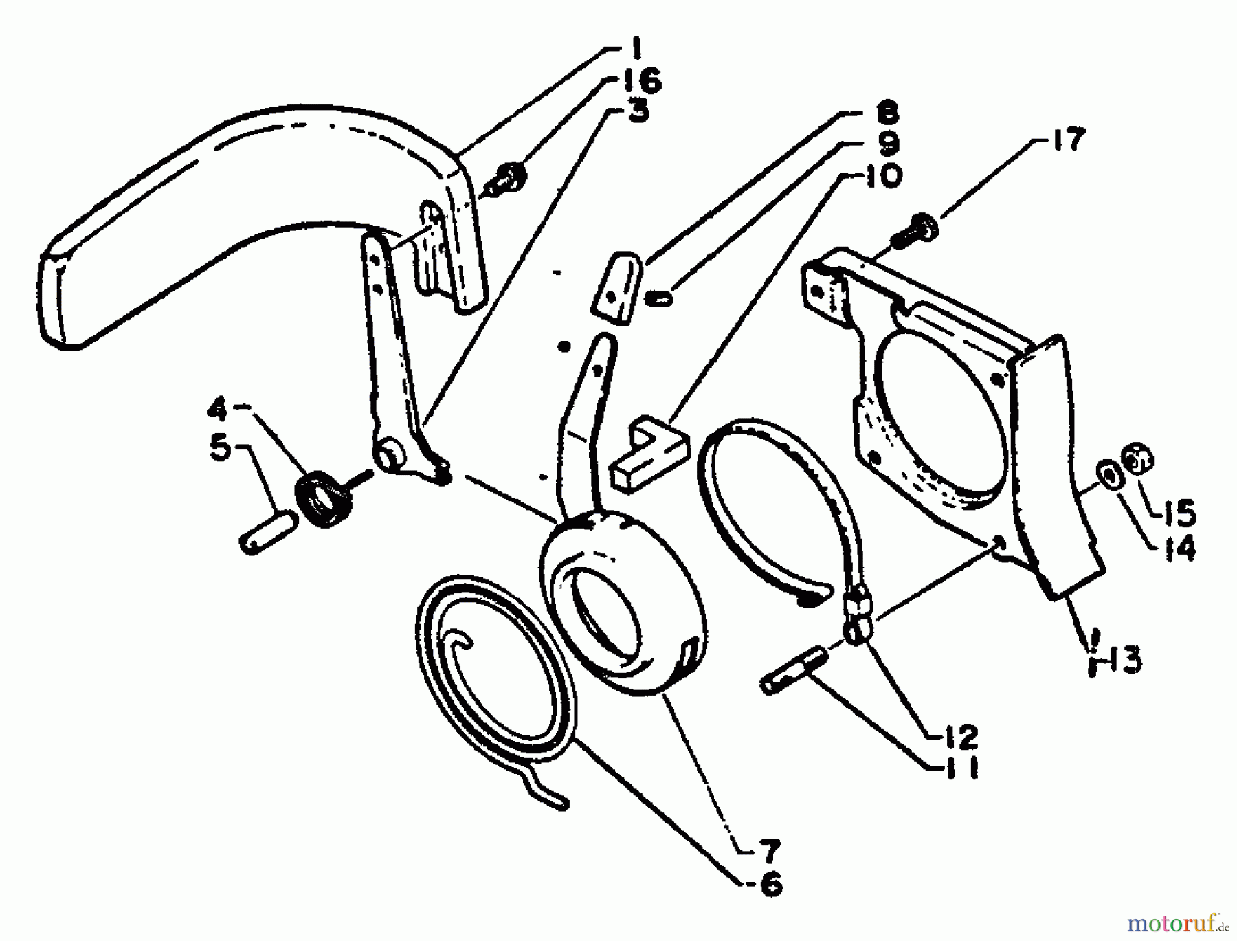 Echo Sägen, Kettensägen CS-290EVLP - Echo Chainsaw, S/N: 008580 - 999999 Chain Brake