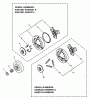 Echo CS-300 - Chainsaw, S/N: 04001001 - 04999999 Ersatzteile Clutch