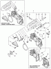 Echo CS-3000 - Chainsaw, Ersatzteile Chainbrake Assembly