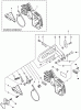 Echo CS-3000 - Chainsaw, S/N: 001001 - 999999 (Type 1) Ersatzteile Chainbrake Assembly