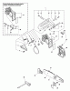 Echo CS-301 - Chainsaw, S/N: 02001001 - 02999999 Ersatzteile Chain Brake, Cutting Attachment, Tools  S/N: 02001001 - 02019713