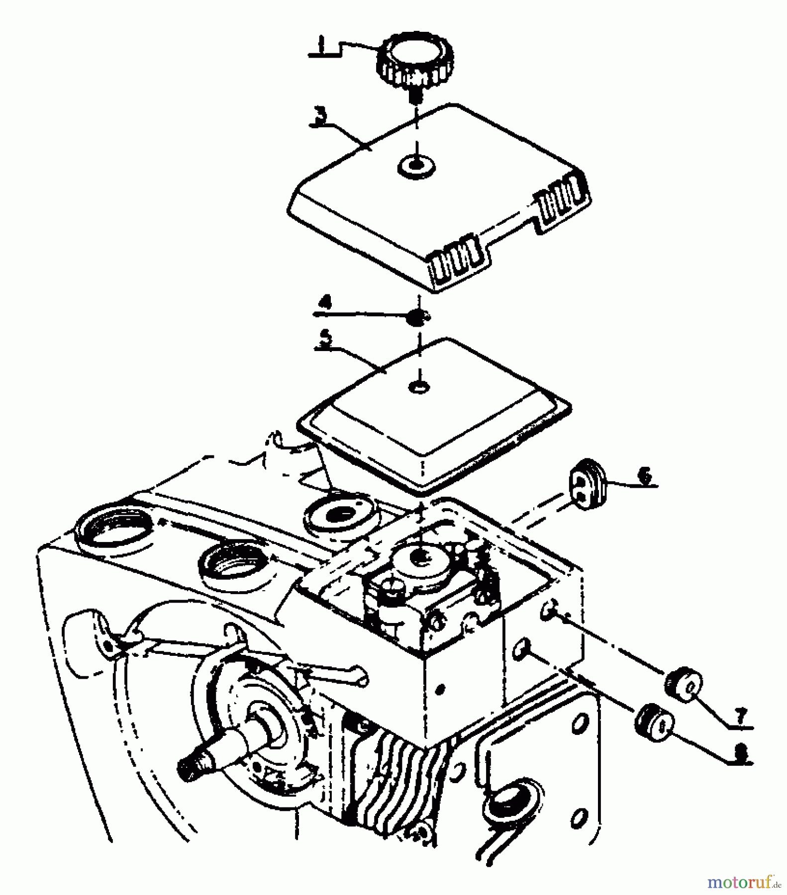  Echo Sägen, Kettensägen CS-302 - Echo Chainsaw Air Cleaner
