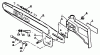 Echo CS-302S - Chainsaw, S/N: 00000 - 17500 Ersatzteile Cutting Attachment