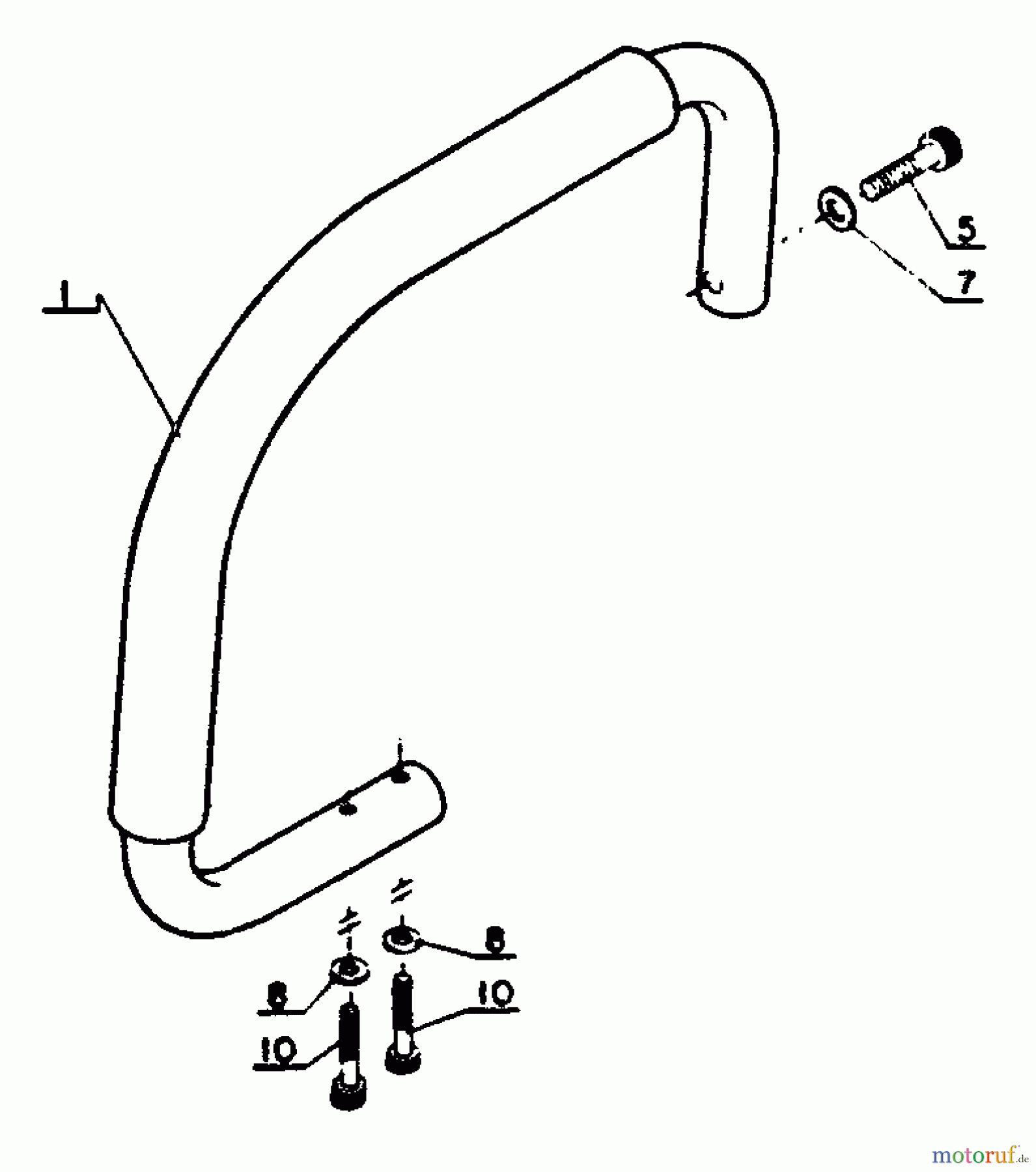  Echo Sägen, Kettensägen CS-302S - Echo Chainsaw, S/N: 00000 - 17500 Handles, Front