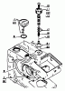 Echo CS-302S - Chainsaw, S/N: 00000 - 17500 Ersatzteile Oiler, Auto
