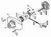 Echo CS-302S - Chainsaw, S/N: 00000 - 17500 Ersatzteile Starter