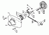 Echo CS-302S - Chainsaw, S/N: 30501 - 64670 Ersatzteile Starter