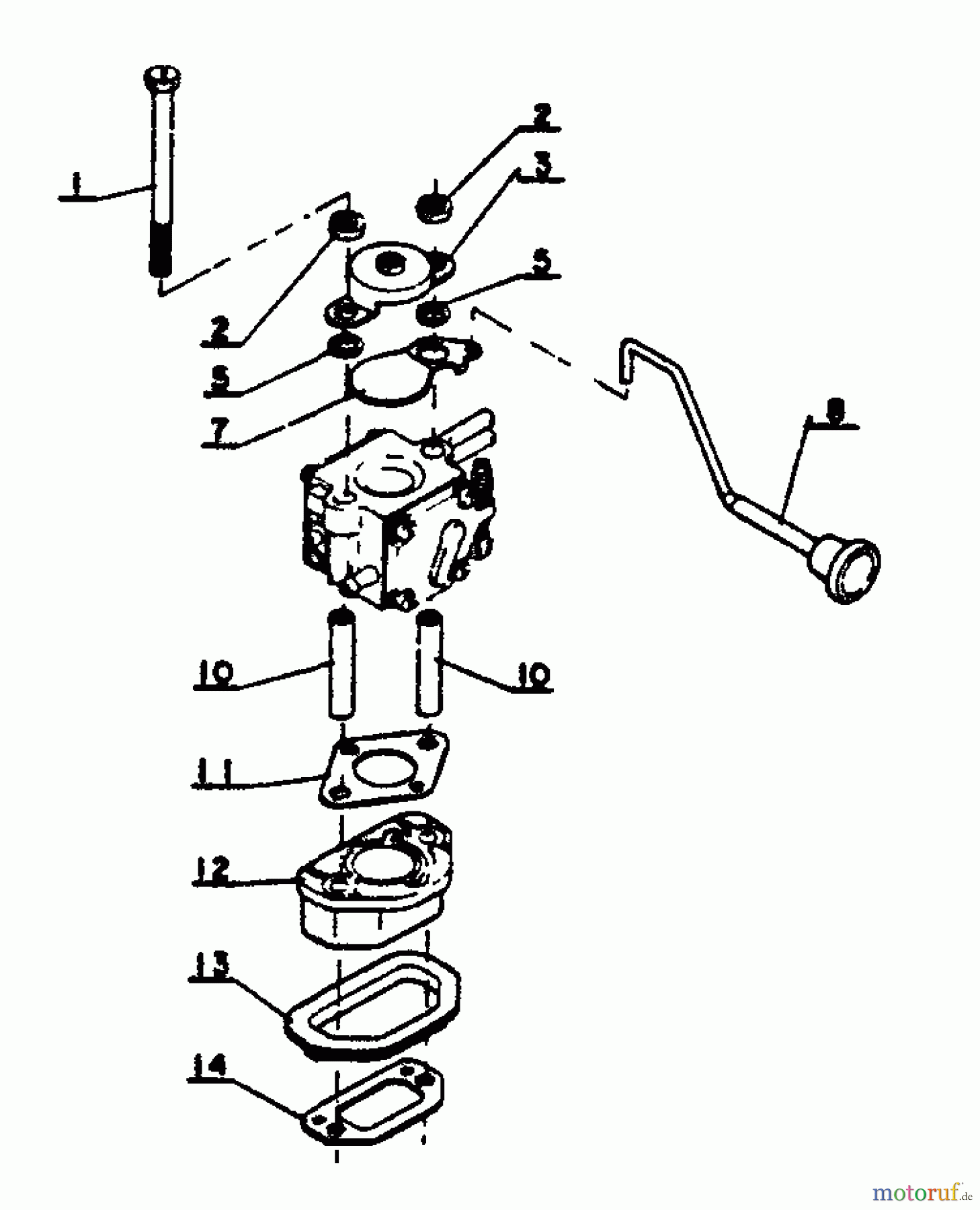  Echo Sägen, Kettensägen CS-302S - Echo Chainsaw, S/N: 64671 - 99999 Intake, Exhaust