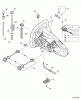 Echo CS-306 - Chainsaw, S/N: 02001001 - 02999999 Ersatzteile Fuel System, Auto Oiler  S/N: 02001001 - 02042300