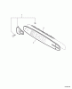 Echo CS-306 - Chainsaw, S/N: C07511001001 - C07511999999 Ersatzteile Standard Guide Bar, Saw Chain, Kick Guard