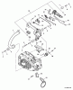 Echo CS-330MX4 - Chainsaw, S/N: C07213001001 - C07213999999 Ersatzteile Handles, Throttle Control