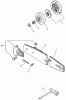 Echo CS-3400 - Chainsaw (Type 1) Ersatzteile Clutch Assembly, Bar & Chain, Tools