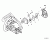 Echo CS-341 - Chainsaw, S/N: 02001001 - 02999999 Ersatzteile Exhaust