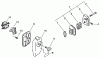 Echo CS-350TES - Chainsaw, Ersatzteile Exhaust, Air Filter