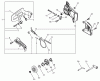 Echo CS-355T - Chainsaw, Ersatzteile Clutch