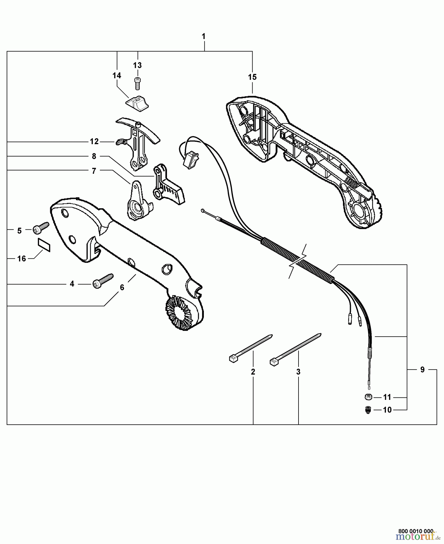 Echo Zubehör / Bläser / Sauger / Häcksler 9001014 - Echo Cruise Control Kit Cruise Control Kit
