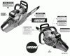 Echo CS-400 - Chainsaw, S/N: C10013001001 - C10013999999 Ersatzteile Labels
