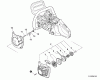 Echo CS-370 - Chainsaw, S/N: C08911001001 - C08911999999 Ersatzteile Starter