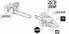 Echo CS-420ES - Chainsaw, S/N: 20001001 - 20999999 Ersatzteile Labels