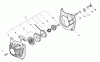 Echo CS-420ES - Chainsaw, S/N: 20001001 - 20999999 Ersatzteile Starter, Fan Cover