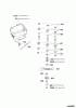 Wolf-Garten Esprit 40 B 4001000 Serie B-D (2003) Ersatzteile Messer, Messeraufnahme, Motor