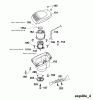 Wolf-Garten Esprit 40 E 4020003 Serie A, B (2002) Ersatzteile Elektromotor, Messer