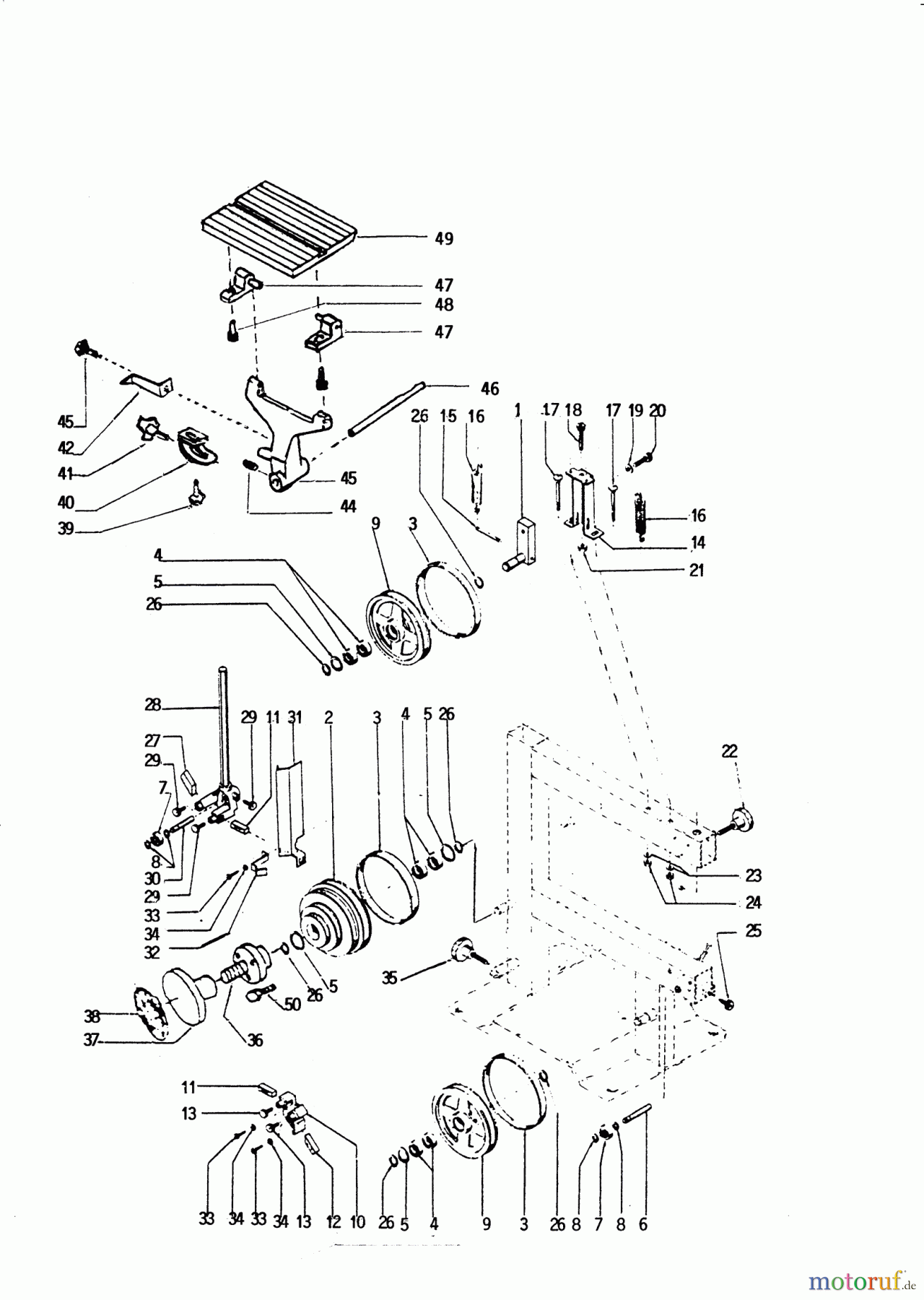 AL-KO Heimwerkertechnik Bandsäge BSS 400 ab 00/0 Seite 1