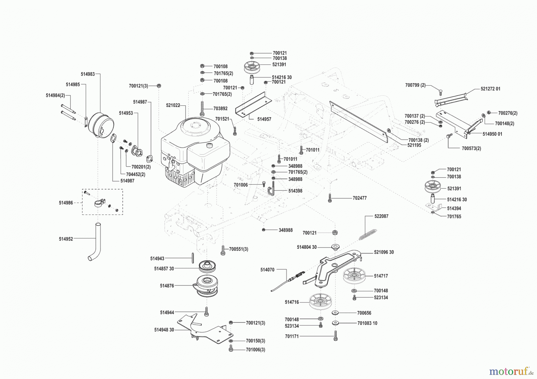 Concord Gartentechnik Rasentraktor T16-102 vor 02/2000 Seite 4