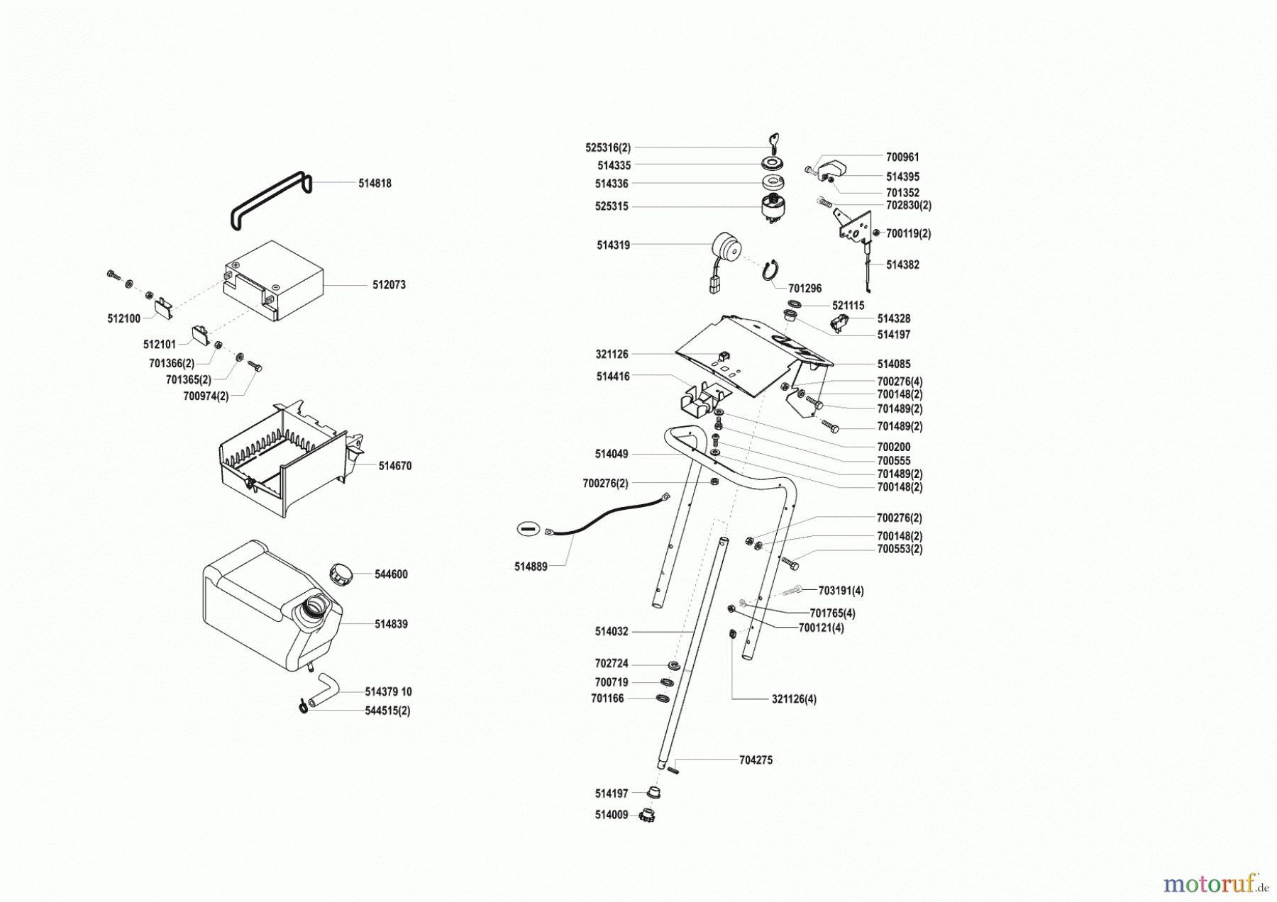 Concord Gartentechnik Rasentraktor T16-102 vor 02/2000 Seite 6