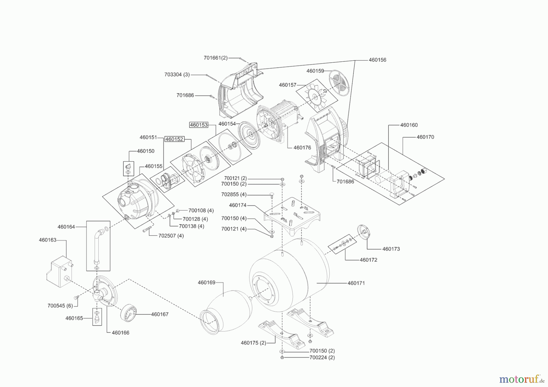 AL-KO Wassertechnik Hauswasserwerke HW 801 vor 11/2004 Seite 1
