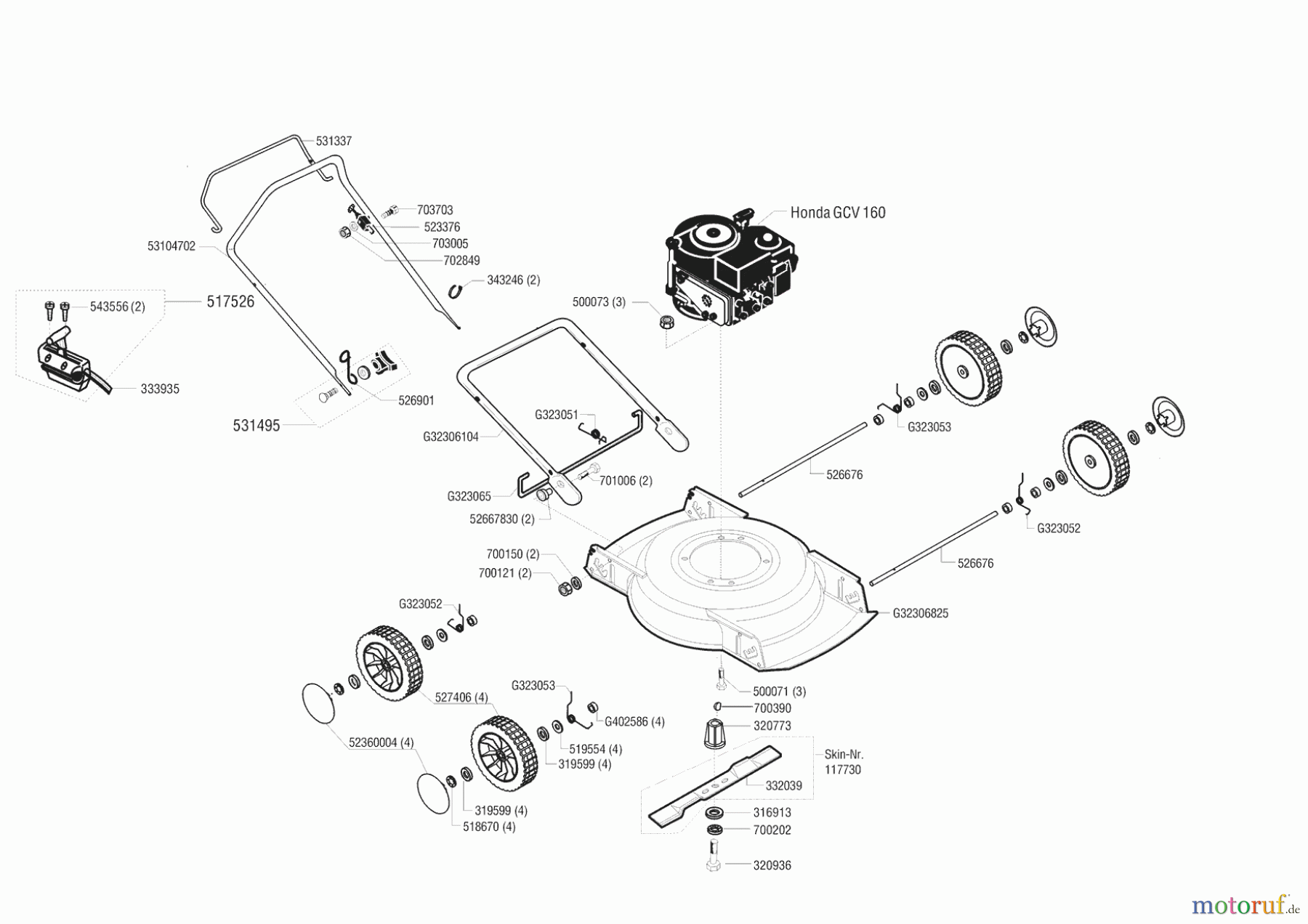 AL-KO Gartentechnik Mulchmäher Ökotec 46 Bio 00/0 Seite 1