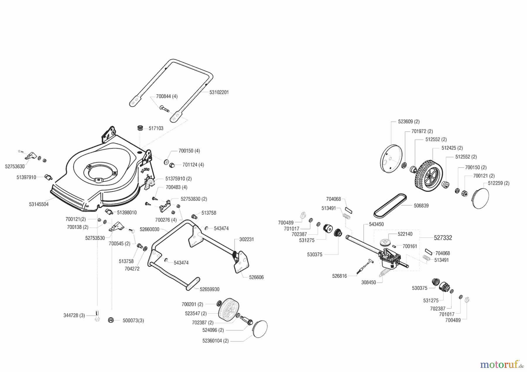 AL-KO Gartentechnik Benzinrasenmäher Comfort 42 BR Seite 2