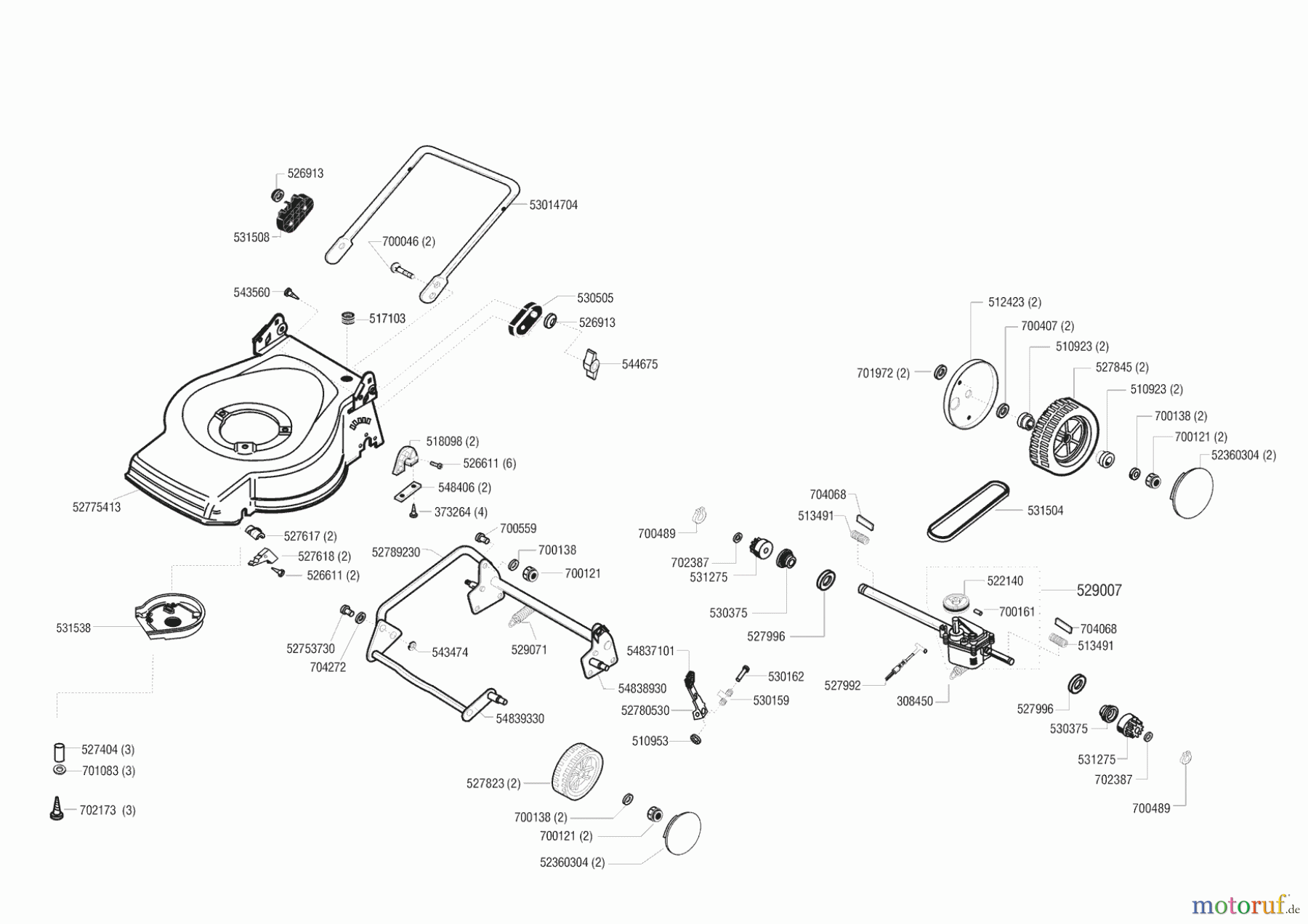 Gardol Gartentechnik Elektrorasenmäher 4718 ER vor 02/2000 Seite 2